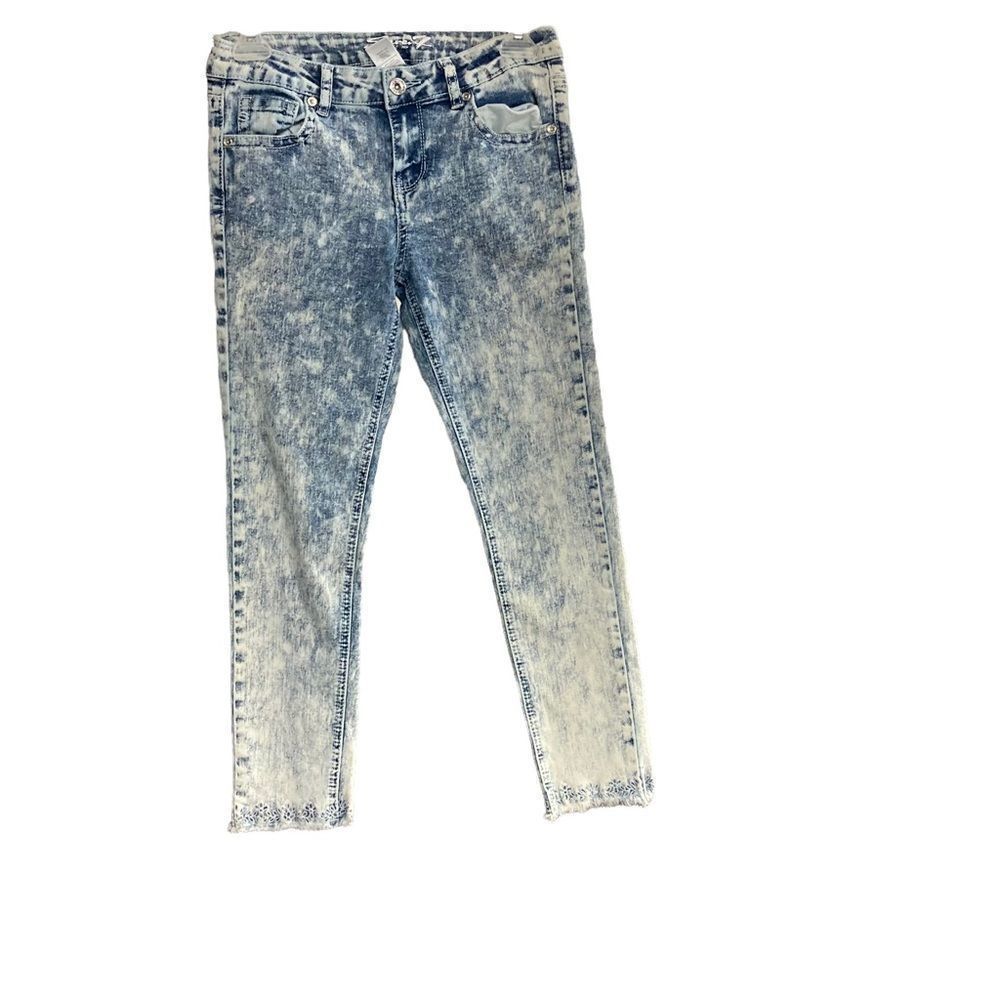 Seven7 Girls acid wash jeans Size 14 Surfer Culture Radical Bodacious‎